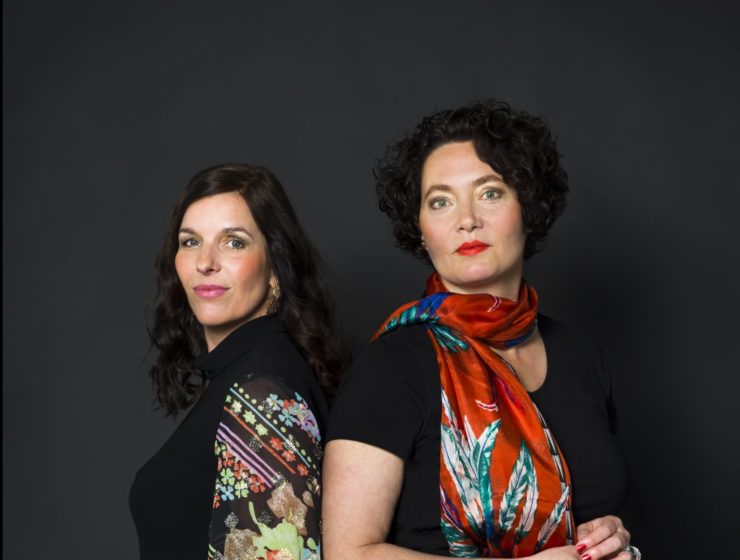 Jeannette Ooink en Wilma Mulder